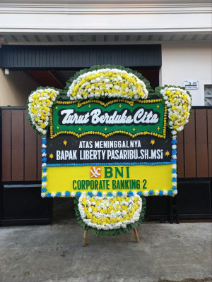 Papan Bunga Duka di Barabai