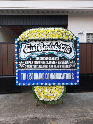 Papan Bunga Duka di Barabai